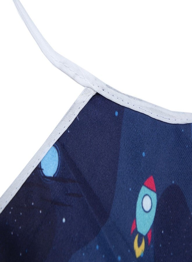 AAZEEM مآزر عازيم بجيوب للأطفال | بنات | أولاد | مئزر للرسم | الطبخ | الخبز | الحرف اليدوية | البستنة الفنية | قابل للتعديل | عبوة من قطعة واحدة - Image 2